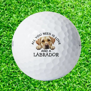 Labradors and Golf Balls