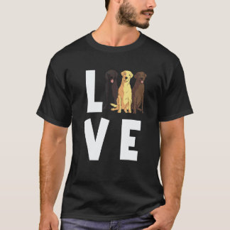 Labradors For Men Women Labrador Retriever Dog 5 T-Shirt