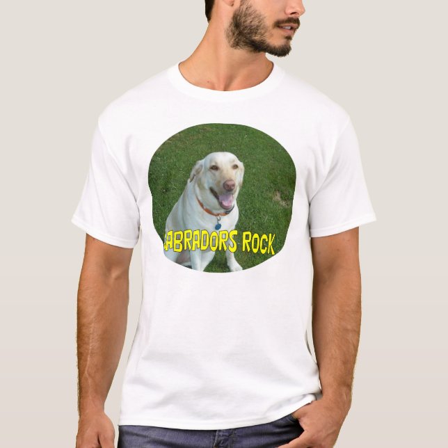 Labradors Rock T-Shirt (Front)
