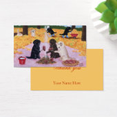 Labradors Thank You Card (Desk)