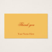 Labradors Thank You Card (Back)