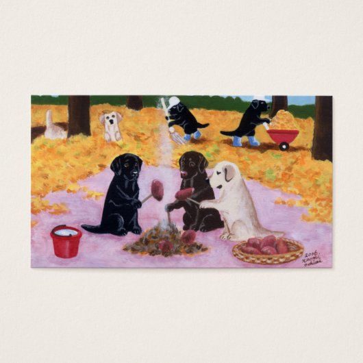 Labradors Thank You Card (Front)