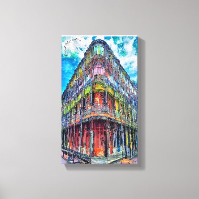 LaBranche House  Canvas Print (Front)