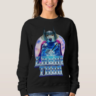 Labrathor   & Cute Yellow Labrador Retriever  1 Sweatshirt