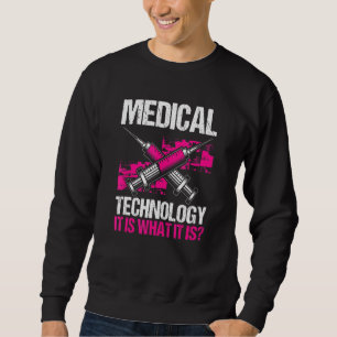 Labratory Technician Medical Technologist Lab Rat Sweatshirt