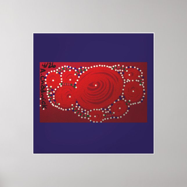 Labrynith of Love and Passion  Canvas Print (Front)