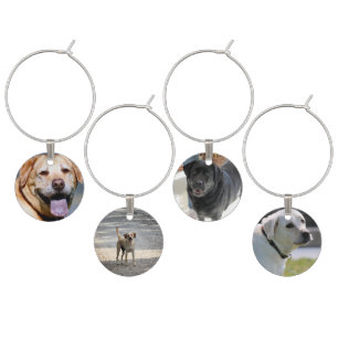 Labs Wine Charm