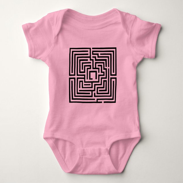Labyrinth Baby Bodysuit (Front)