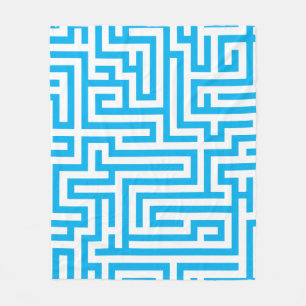 Labyrinth Fleece Blanket