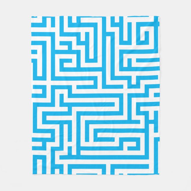 Labyrinth Fleece Blanket (Front)