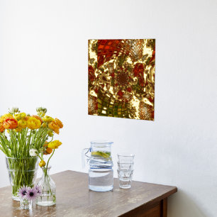 "Labyrinth" Foil Print Wall Art