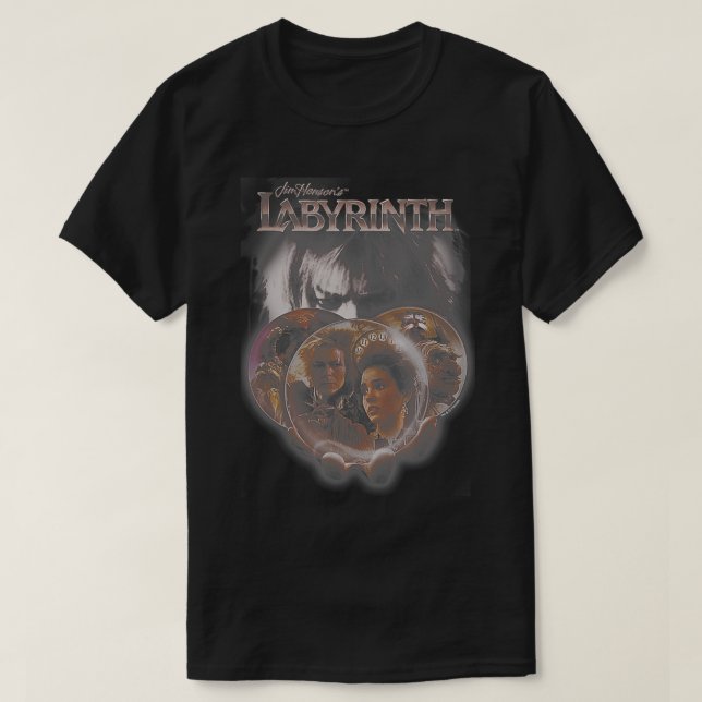 Labyrinth Globes  T-Shirt (Design Front)