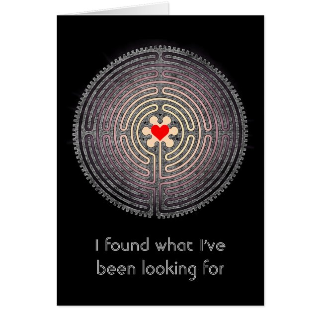 Labyrinth: I found what I've been looking for Cards (Front)