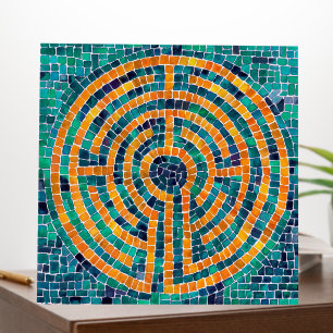LABYRINTH II 12x12 Foam Board