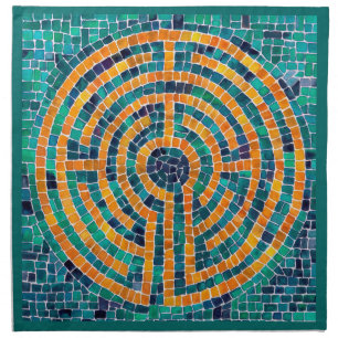 LABYRINTH II 20"x20" Cloth Dinner Napkin