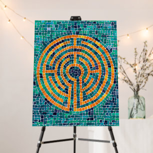 LABYRINTH II 22x28 Foam Board