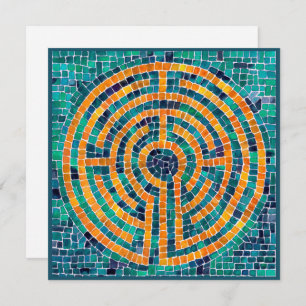 LABYRINTH II 5.25" Square Flat Card 