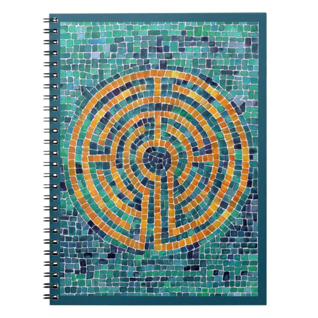 LABYRINTH II 6.5x8.75 Spiral Notebook  (Front)