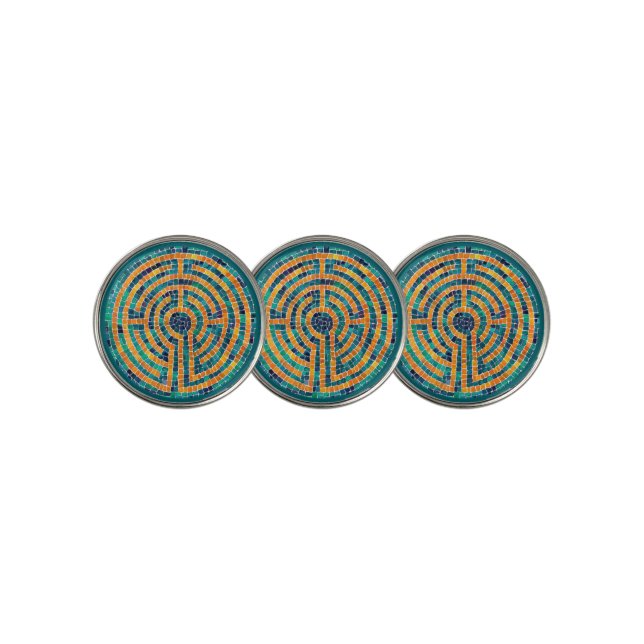 LABYRINTH II Golf Ball Markers (3 Up)