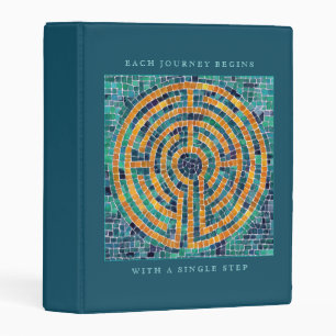 LABYRINTH II Mini Binder - Green