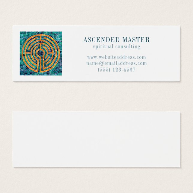 LABYRINTH II Mini Business Card (Front & Back)