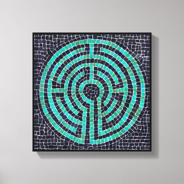LABYRINTH III 12"x12" Wrapped Canvas (1.5" Deep) Print (Front)