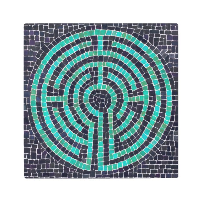 LABYRINTH III 12x12 Metal Wall Art  (Front)