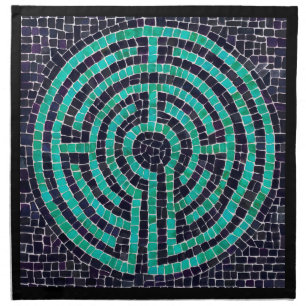 LABYRINTH III 20"x20" Cloth Dinner Napkin