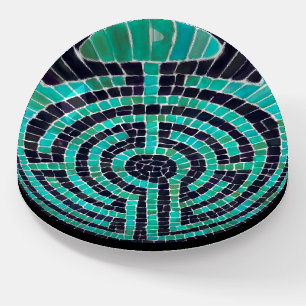 LABYRINTH III Dome Paperweight