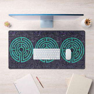 LABYRINTH III Office Studio Desk Mat 