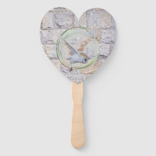 Labyrinth It’s Only Forever Wedding Owl Hand Fan