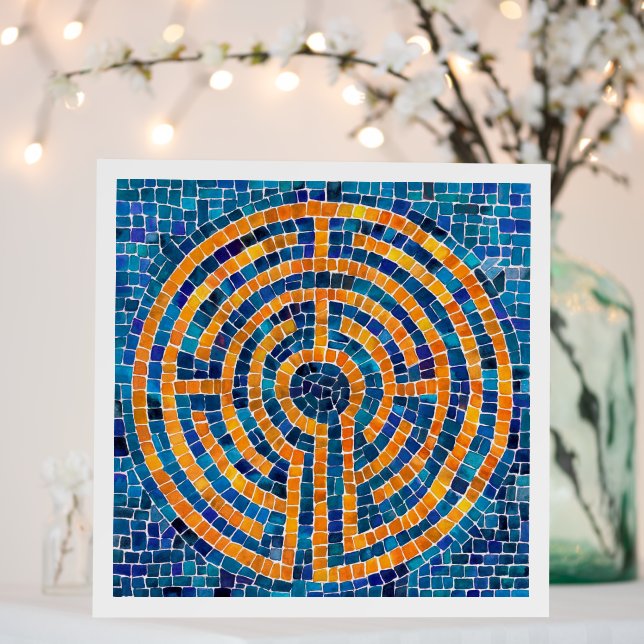 LABYRINTH IV 12x12 Foam Board - White (In Situ (Wedding))