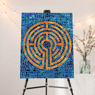LABYRINTH IV 22x28 Foam Board