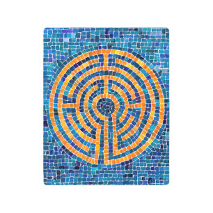 LABYRINTH IV 8x10 Metal Wall Art