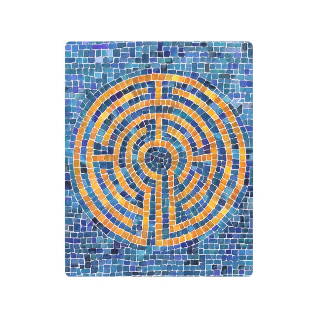 LABYRINTH IV 8x10 Metal Wall Art  (Front)