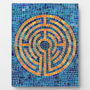 LABYRINTH IV 8x10 Plaque with Easel 