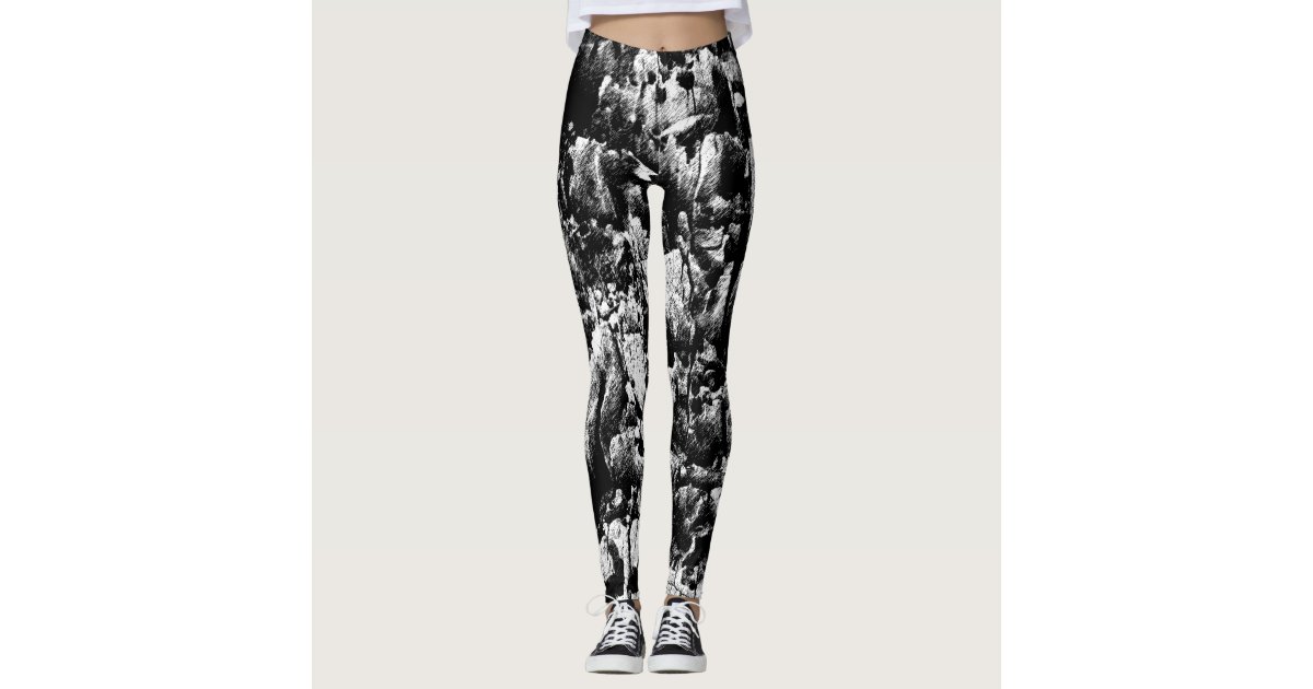 Dark Ombre Paisley Yoga Leggings – CALI Leggings