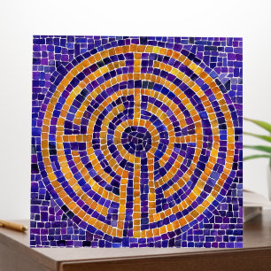 LABYRINTH MOSAIC 12x12 Foam Board