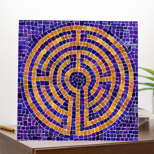 LABYRINTH MOSAIC 12x12 Foam Board  (In Situ (Office))