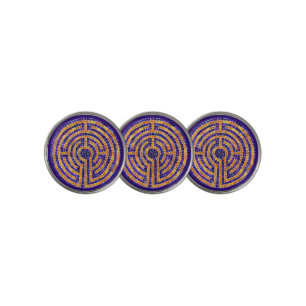 LABYRINTH MOSAIC Golf Ball Markers