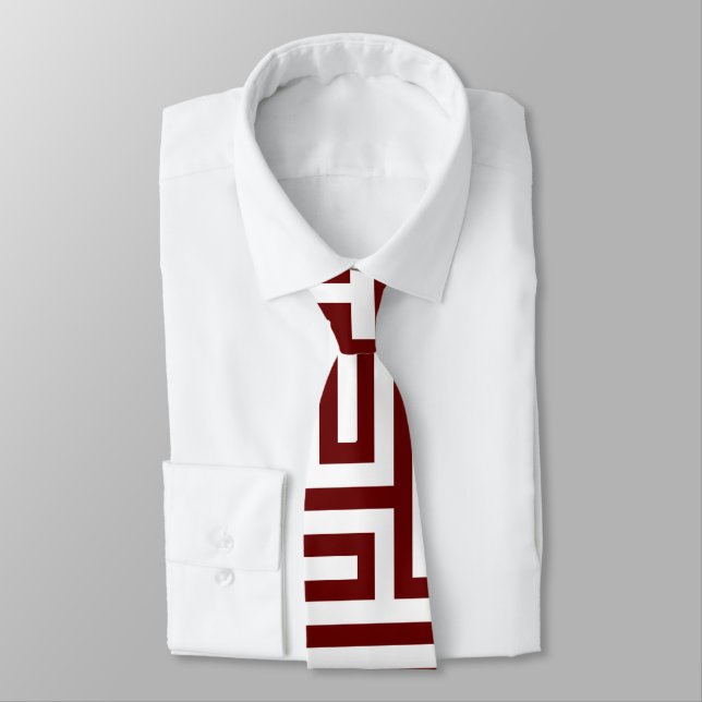 Labyrinth Neck Tie (Tied)