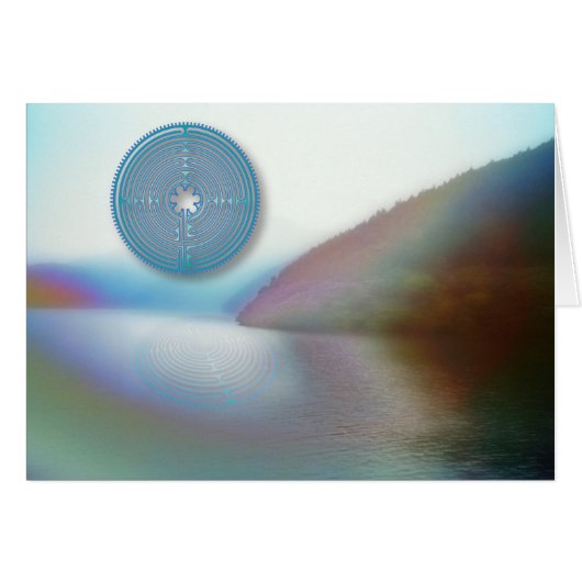 Labyrinth Over Water Cards (Front Horizontal)