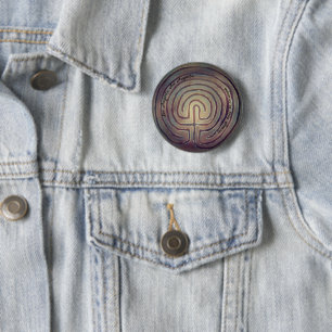 Labyrinth Symbol Button
