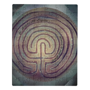 Labyrinth Symbol Jigsaw Puzzle
