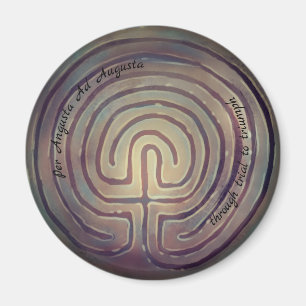 Labyrinth Symbol Magnet