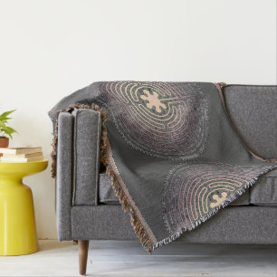 Labyrinth Throw Blanket