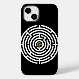 LABYRINTH TRISKELION TRIPLE CELTIC SPIRAL  Case-Mate iPhone 14 CASE