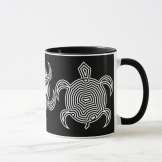 Labyrinth Turtle Mugs
