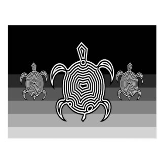 Labyrinth Turtle Notes Card