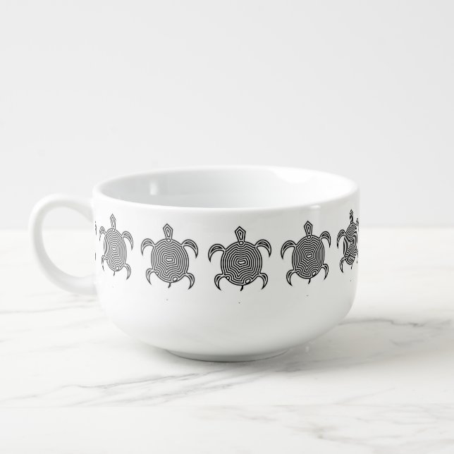 Labyrinth Turtle Soup Mug (Right)